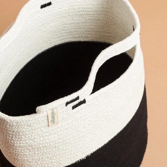 NEW Mia Melange Foldable Cotton Basket - Picture 6 of 8